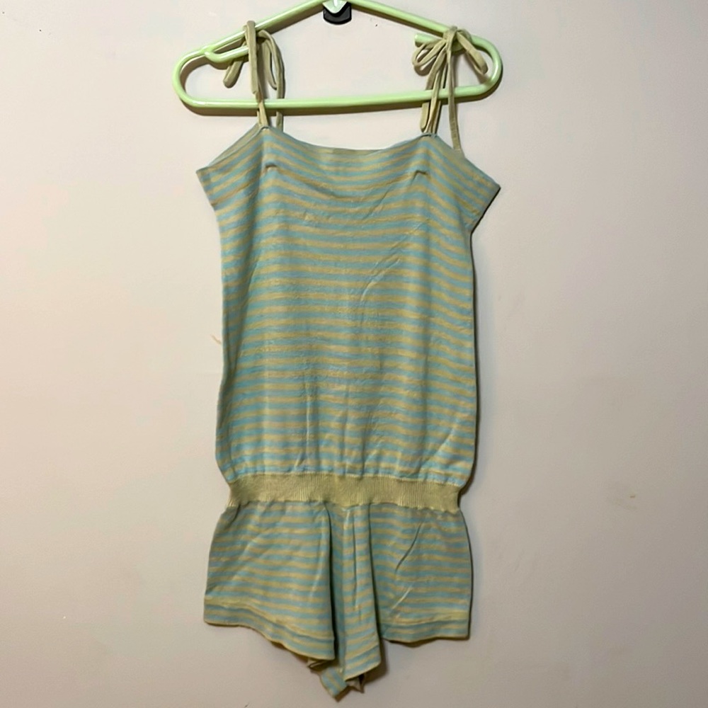 knit cotton shorts romper by I love gorgeous